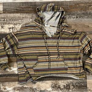 EARTHBOUND Vibrant Striped Top